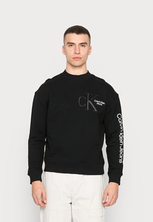 DYNAMIC CREW NECK UNISEX - Sudadera - black