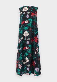 Marimekko MIGOT PERENNA - Maksimekko - black/turquoise/pink