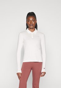 Champion ICONS LONG SLEEVE - Hosszú ujjú felső - white
