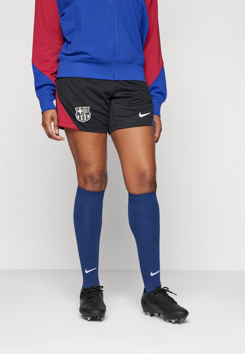 Nike Performance - FC BARCELONA STRIKE SHORT - Club wear - black/bordeaux, Enlarge