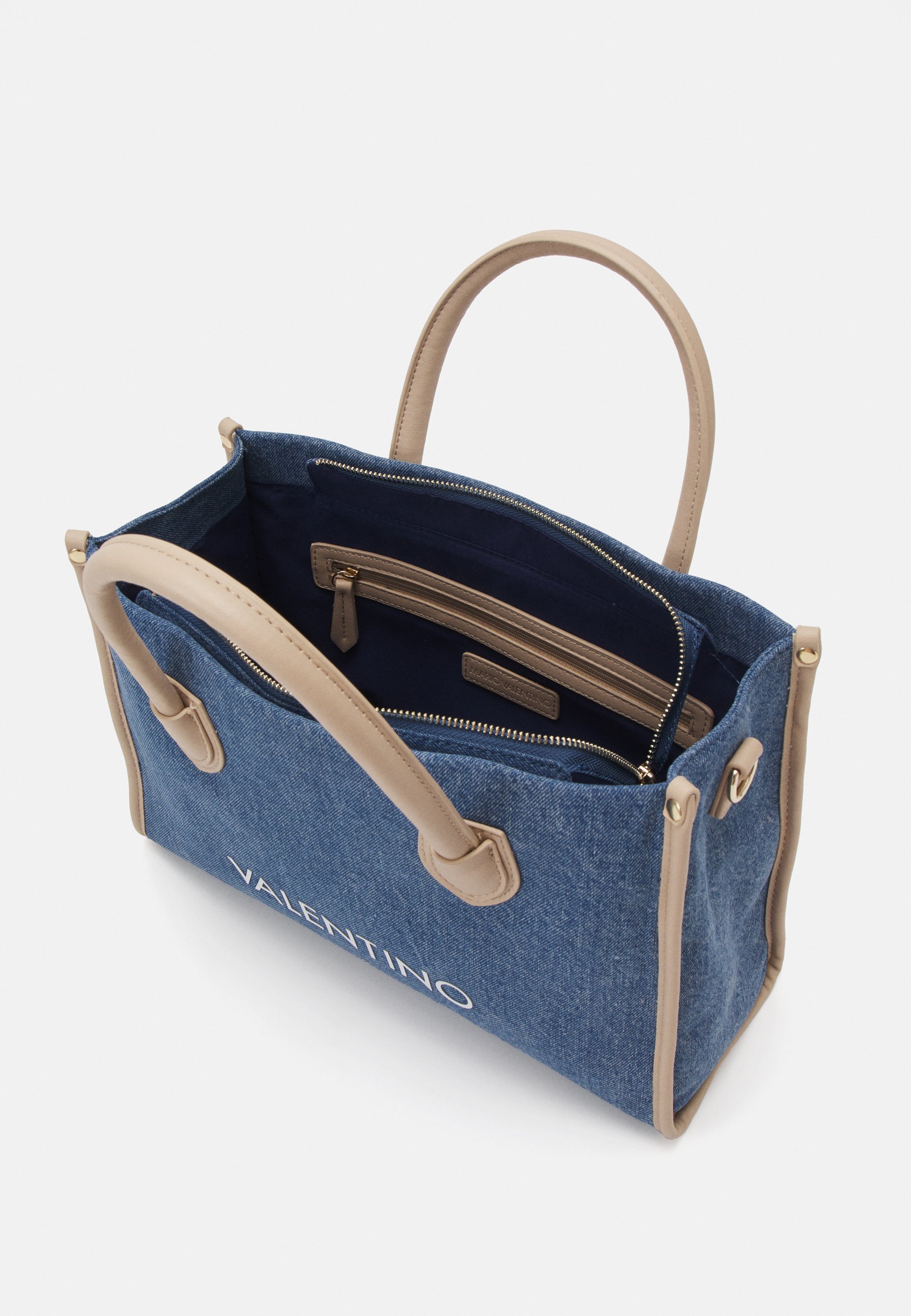【Valentino】◆大人気◆Leith Handtasche Baumwolle◆Jeans◆ Valentino Bags SPECIAL LEITH - Handbag - denim/multi/blue