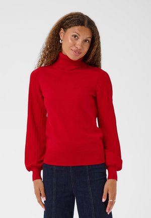 Saint Tropez, MARCYSZ LONG SLEEVE - Pullover - chinese red