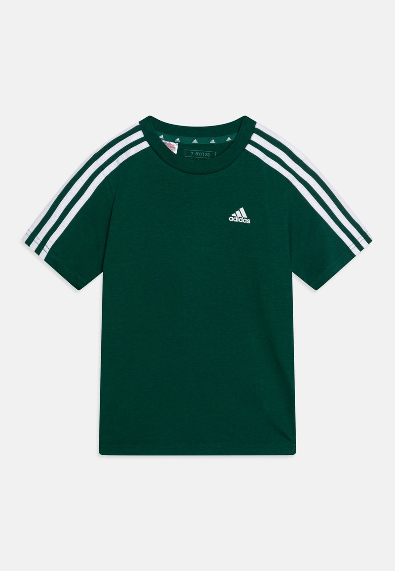 adidas Performance TEE - Camiseta estampada - collegiate green/white