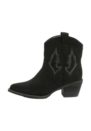 REGULAR FIT - PULL ON WESTERN  FIT - Botines camperos - black