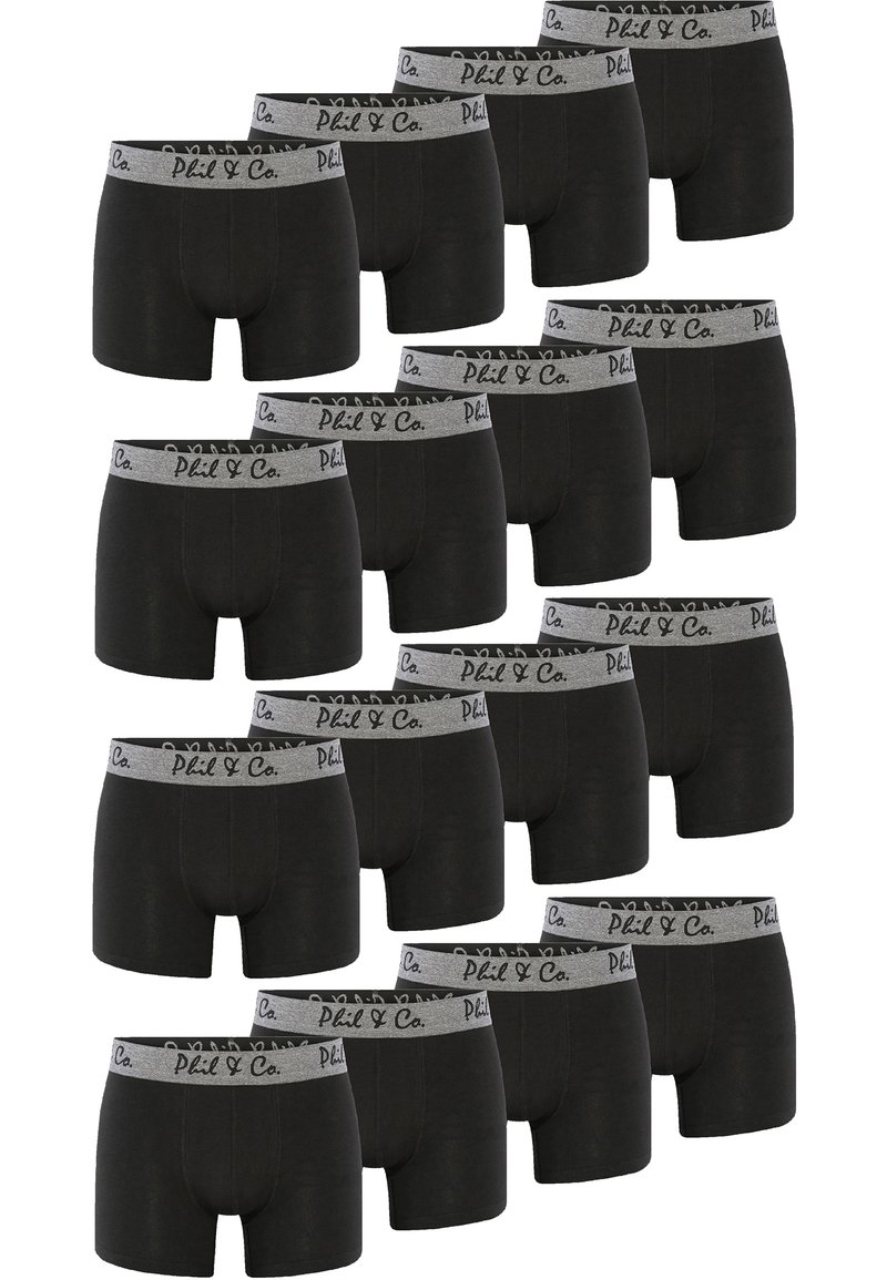 Phil & Co. Berlin 16-PACK RETRO - Calzoncillos - schwarz