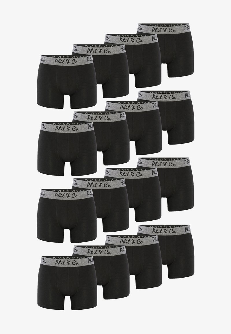 Phil & Co. Berlin 16-PACK RETRO - Boxerkalsong - schwarz