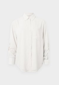 ROLL SLEEVE UTILITY POCKET - Pogājama blūze - chalk