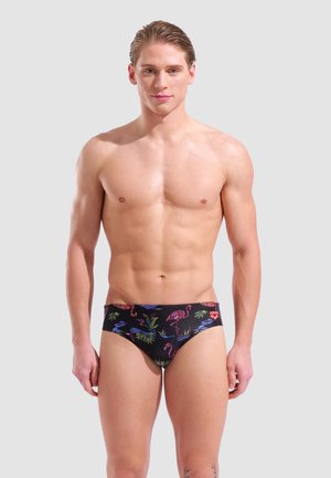 Arena, OCEAN BLOOM FLAMINGO - Slip de bain - black multi