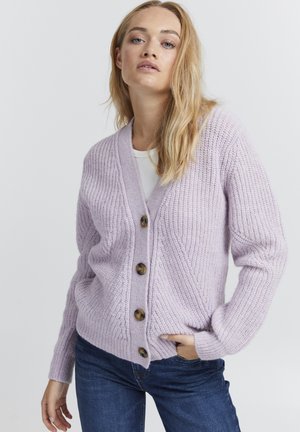 PZIRIS - Cardigan - lavender frost melange