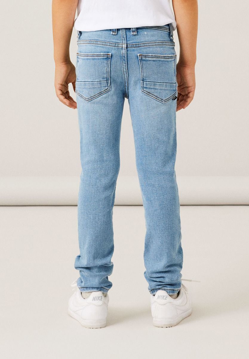 NAME IT Boy Jeans Straight Fit, Vintage Dark Blue Denim, 146