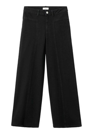 TEEN - Vaqueros a campana - black denim