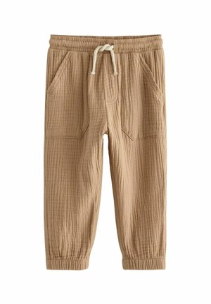 REGULAR FIT - Pantaloni sportivi - tan brown