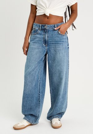 HOHE  - Jean boyfriend - denim double stone