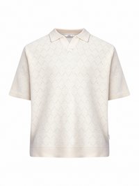 SALVATORE TEE - Pikeepaita - pristine