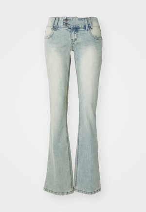 Jaded London THIRTEEN - Jean bootcut - light blue wash