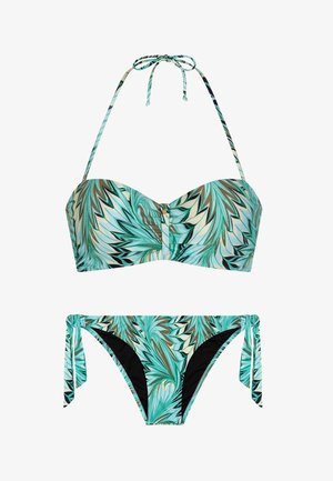 BANDEAU SET - Bikini - green