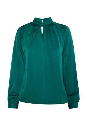 DreiMaster, DREIMASTER LANGARMBLUSE - Blouse - dunkelgrün