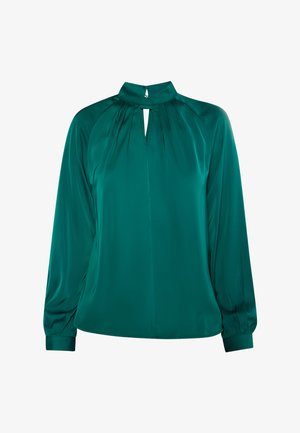 DreiMaster, DREIMASTER LANGARMBLUSE - Blouse - dunkelgrün