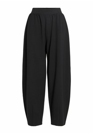 VILA, VIMASTRIBA 7/8 HW BARREL PANTS/BFS/RC/1 - Pantalon classique - black beauty