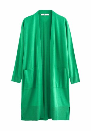 LONGLINE - Cardigan - bright green