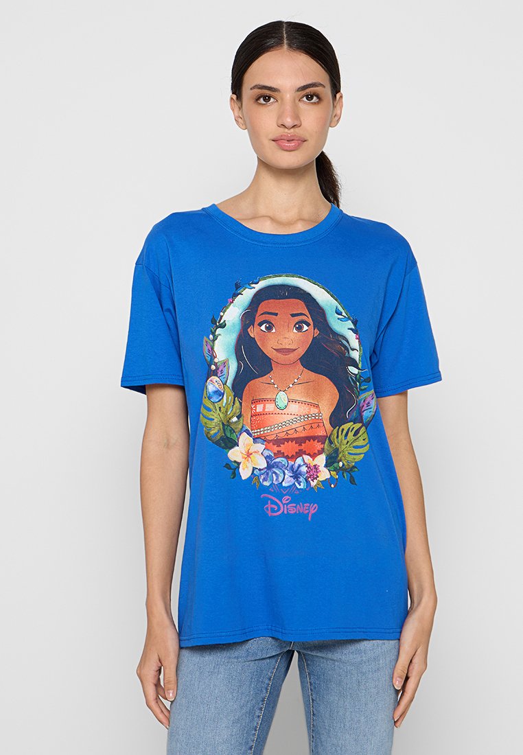 Disney T-shirt print blauw