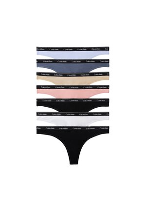 Calvin Klein Underwear, 7 PACK THONGS - ICON LOGO - String - Multicolored