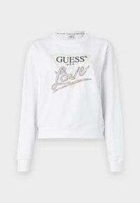 LOVE TRIANGLE - Felpa - pure white