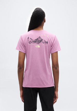 FOUNDATION MOUNT TEE - Αθλητικό μπλουζάκι - hushed lavender