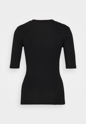 CLOSED CREW NECK SHORT SLEEVE - T-shirt basique - black
