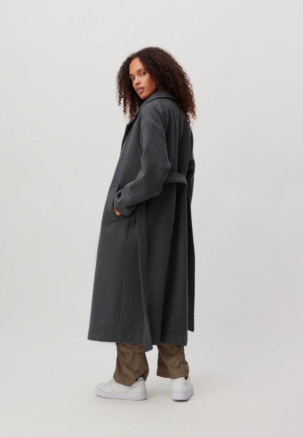 DENA  - Classic coat - graumeliert3