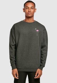 Merchcode FLAMINGO CREWNECK - Sweatshirt - charcoal