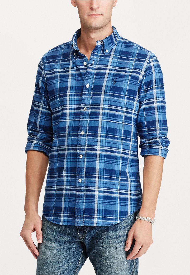 Polo Ralph Lauren CLASSIC FIT PLAID SHIRT - Pluus - indigo/white multi