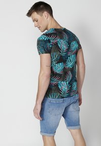 Koroshi SHORT SLEEVE  - Triko s potiskem - black