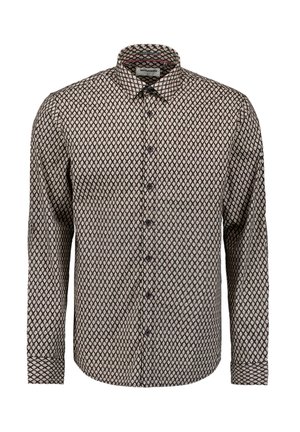 NO EXCESS PRINTED STRETCH - Overhemd - black