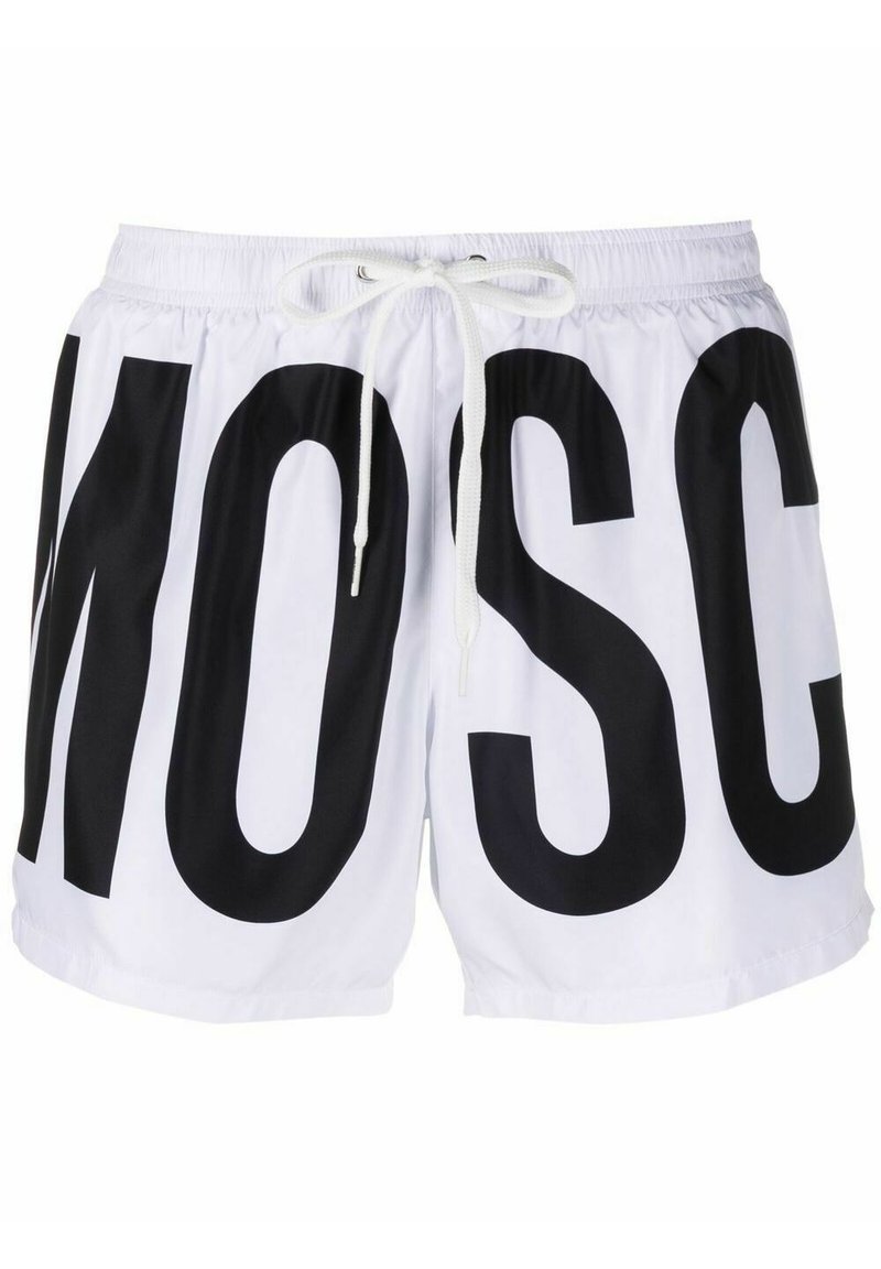 MOSCHINO SWIM Swimming shorts fantasy print white/white Zalando.de