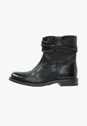 Buffalo, Bottines de cowboy / motard - black