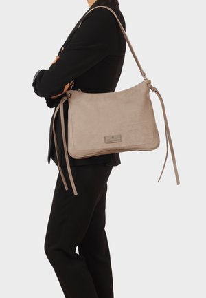 Queen Helena M1118 - Borsa a mano - beige scamosciato