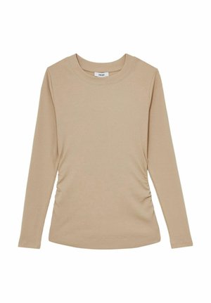 Reiss TESSA RUCHED - Pitkähihainen paita - camel