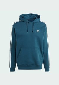 adidas Originals 3-STRIPES  - Džemperis su gobtuvu - arctic night