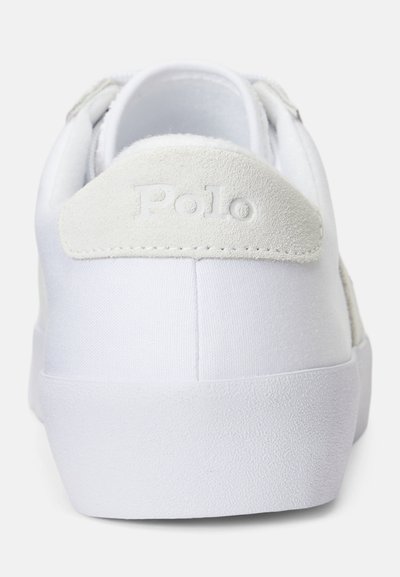 Polo Ralph Lauren SAYER CANVAS & SUEDE SNEAKER - Sporta apavi - white/bianco
