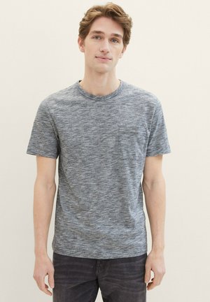 TOM TAILOR T-Shirt basic - dark blue stripe