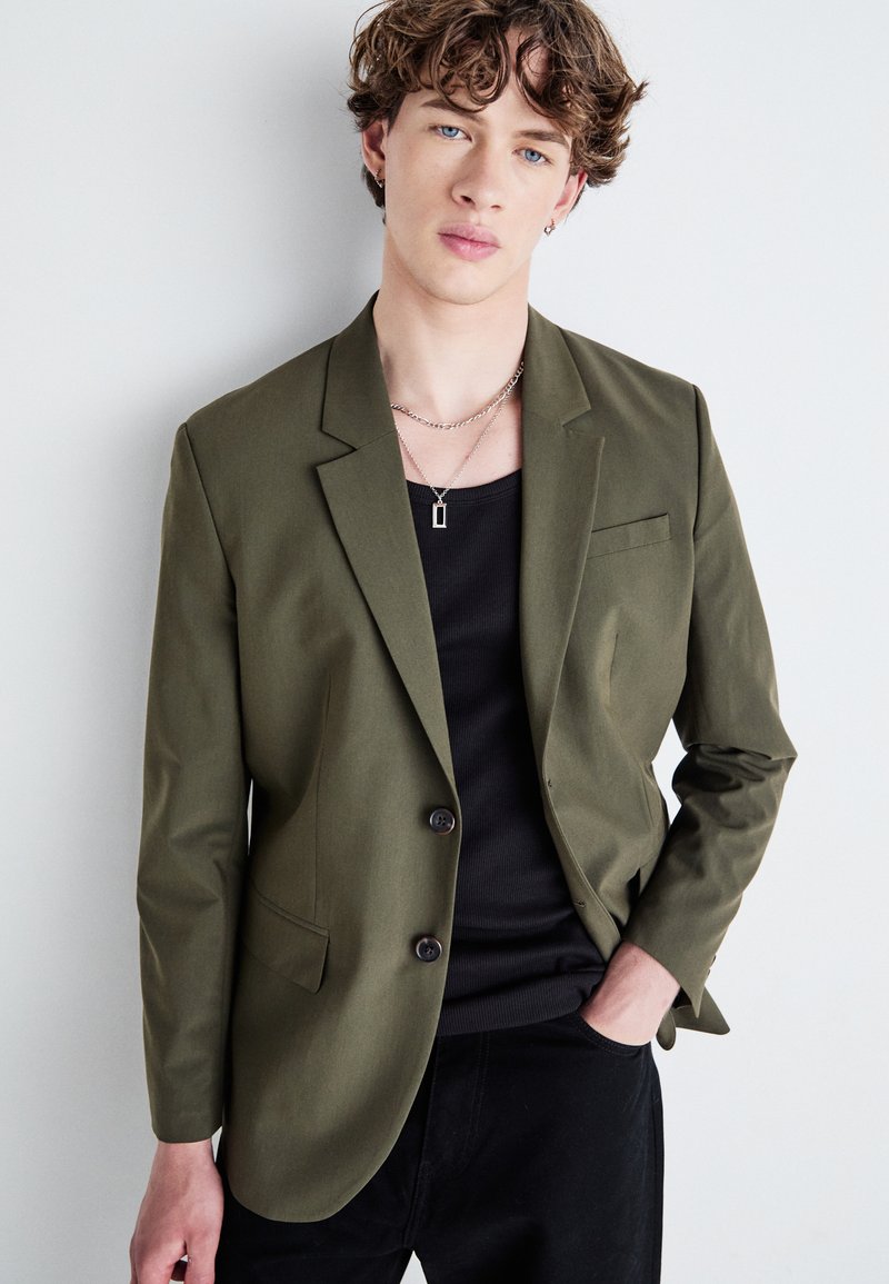 Americana Hombre Casual JPRBUSHWICK Blazers Regular Fit Azul