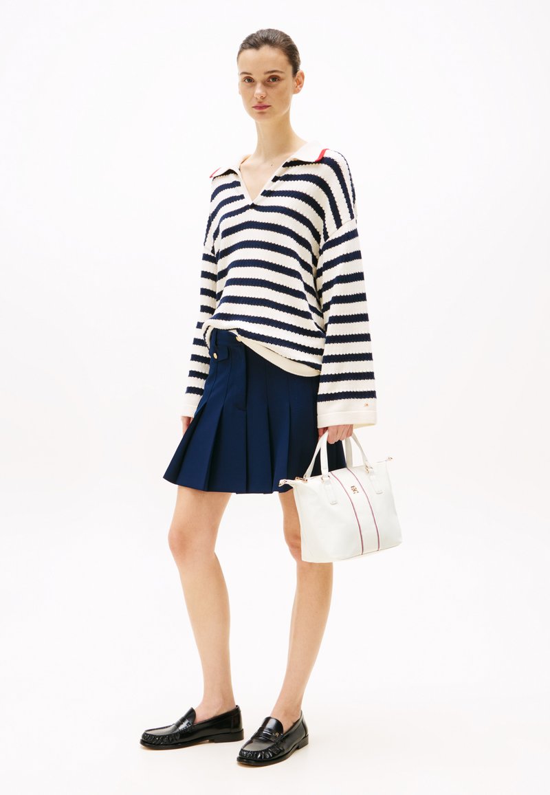 Tommy Hilfiger POPPY SMALL CORP - Cabas - white