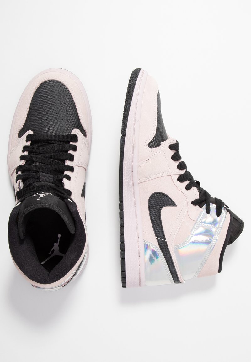 Reis Aanbod kralen Jordan AIR JORDAN 1 MID - Sneaker high - barely  rose/black/multicolor/schwarz - Zalando.de