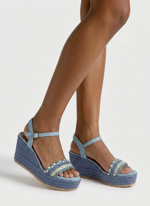 Alma Blue, Sandalen met hoge hak - blue