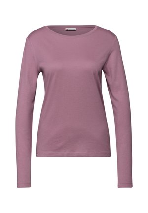 BASIC RUNDHALS - Longsleeve - lila