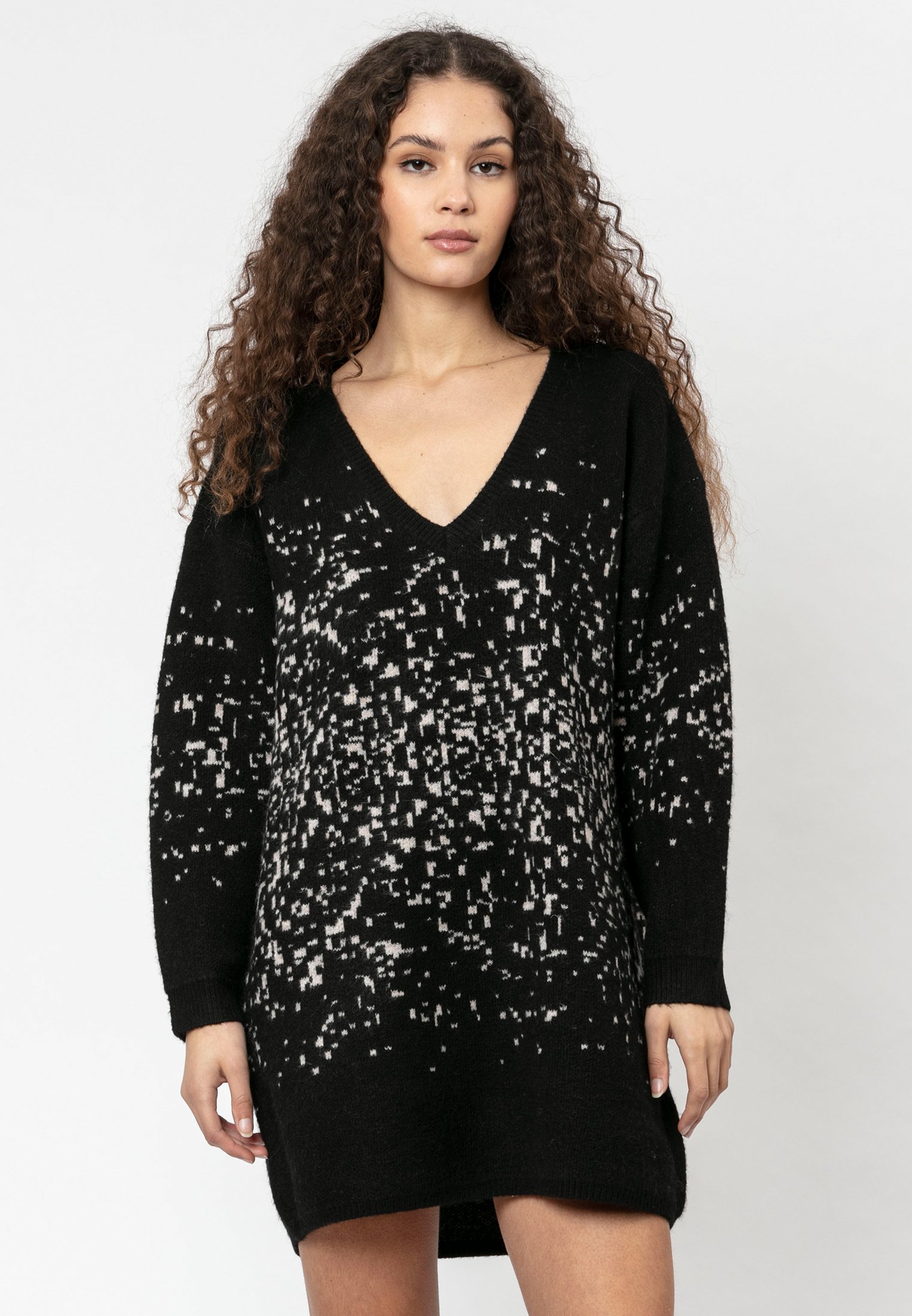 Religion Jumper dress - black/ashes of 
