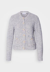 JACKET LUNA - Adīta jaka - blue melange