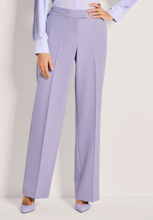 BÜGELFALTEN - Stoffhose - light amethyst