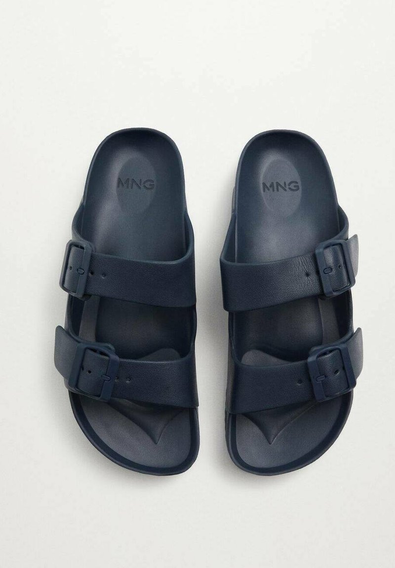 Herren Sandalen | Mango BIORUB Badesandale bleu marine foncé/royal - LW58645 Herren Sandalen | Mango BIORUB Badesandale bleu marine foncé/royal - LW58645